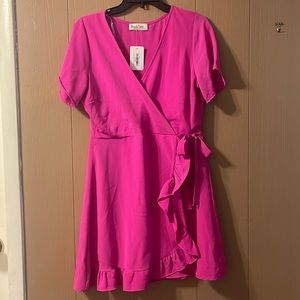 Peach love dress size large
